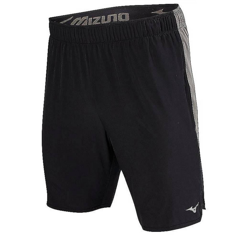 Pantaloncini Mizuno Running Alpha 8.5 Uomo - Nere - 81025-QFTY